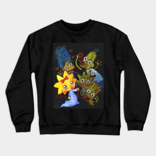 Maggie's doodle Crewneck Sweatshirt